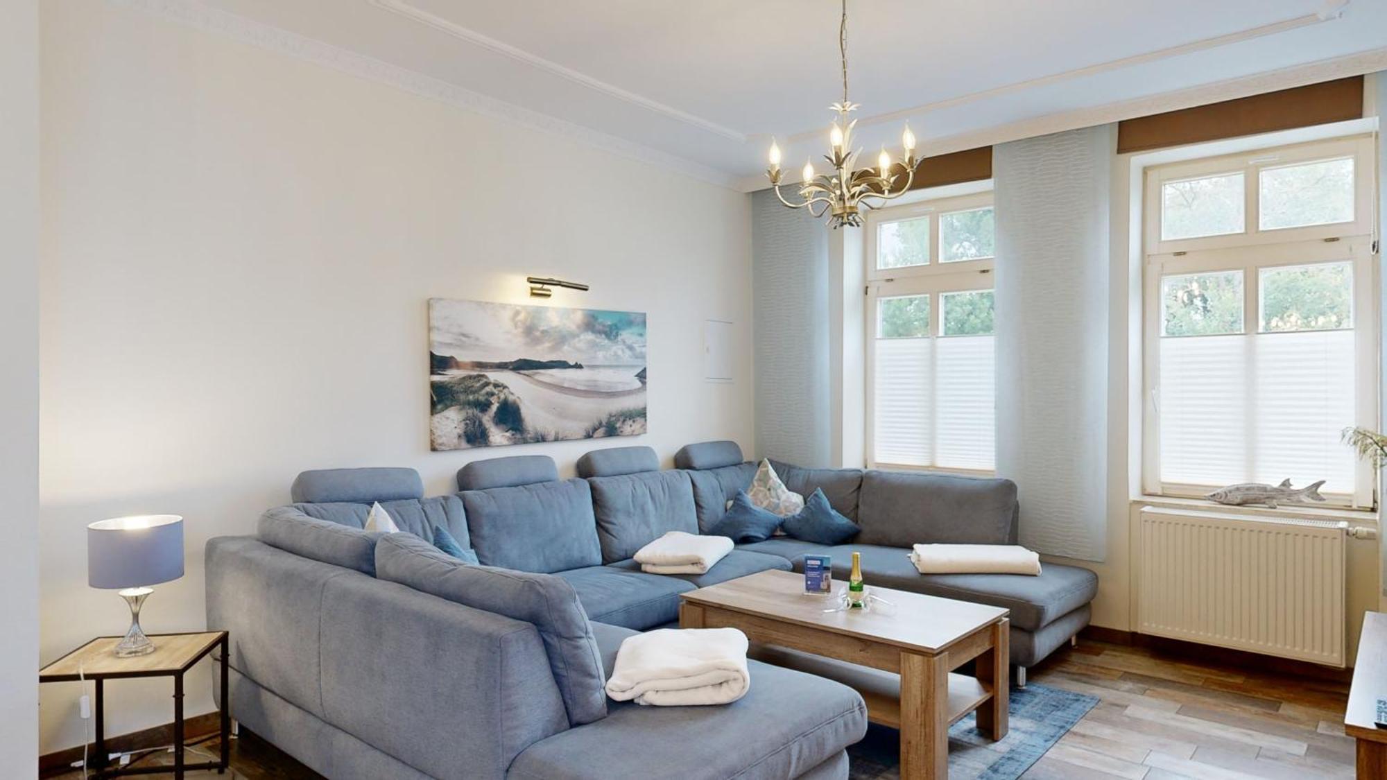Strandnahe Fewo Mit Terrasse, Villa Vergissmeinnicht 01, Binz Extérieur photo