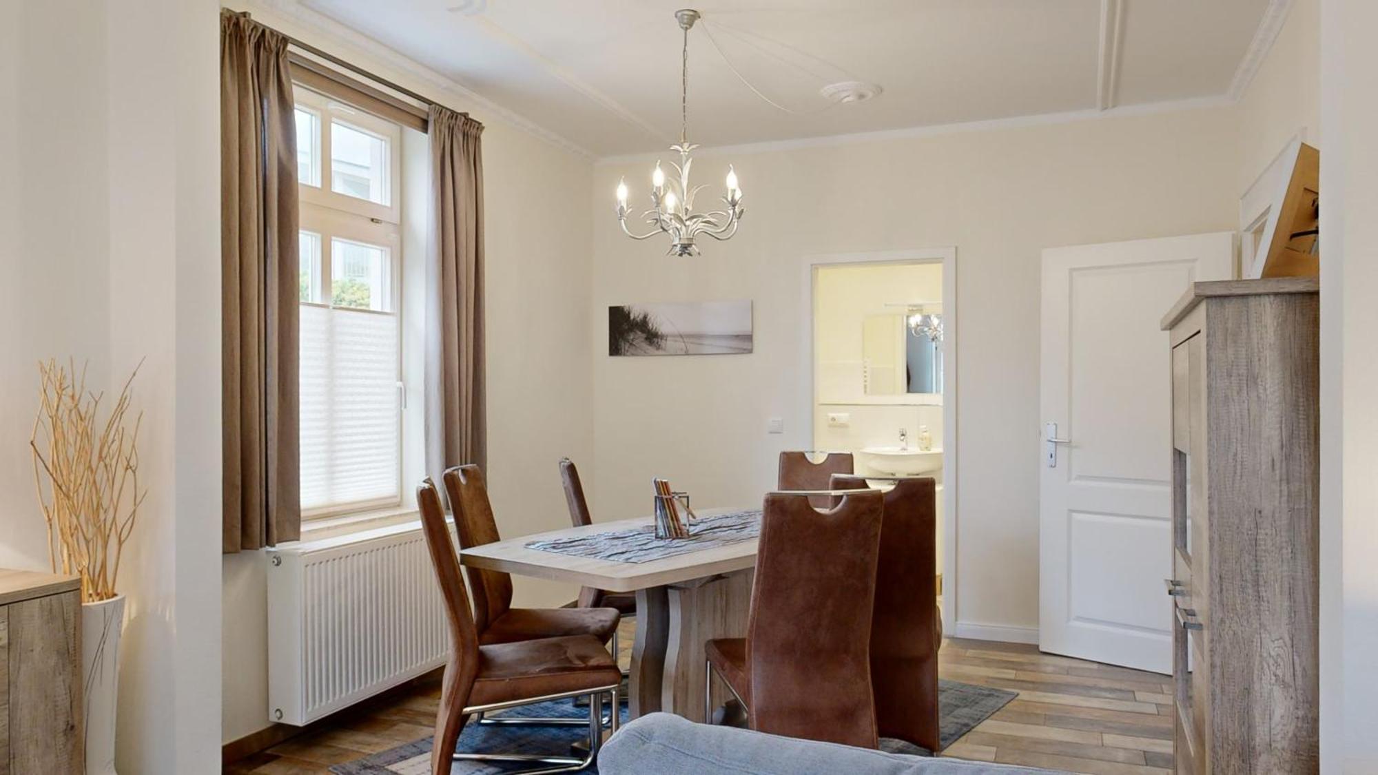 Strandnahe Fewo Mit Terrasse, Villa Vergissmeinnicht 01, Binz Extérieur photo