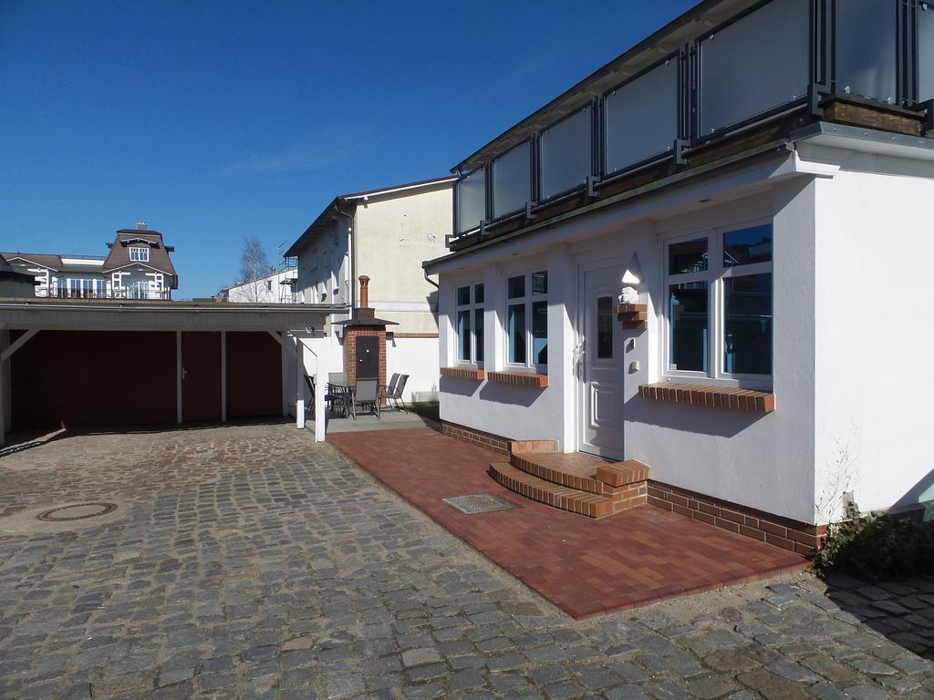 Strandnahe Fewo Mit Terrasse, Villa Vergissmeinnicht 01, Binz Extérieur photo